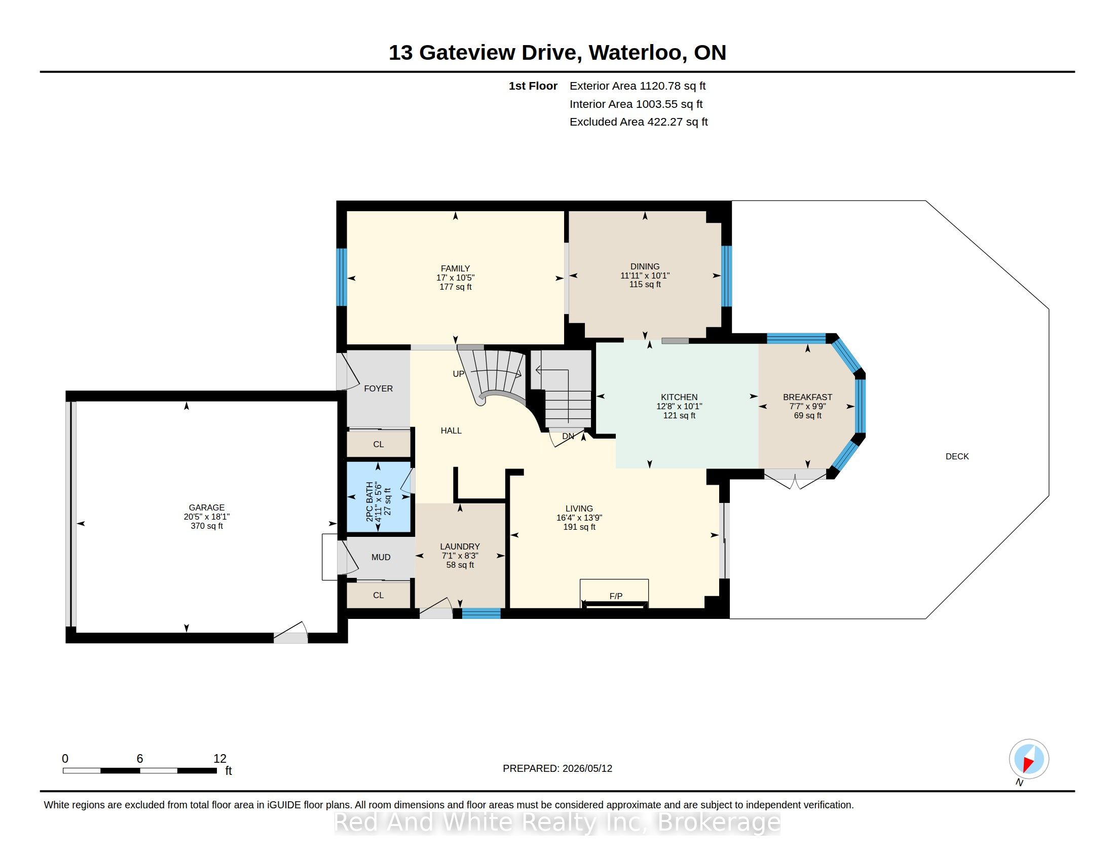 13 Gateview Drive, Waterloo, ON N2T 1A3